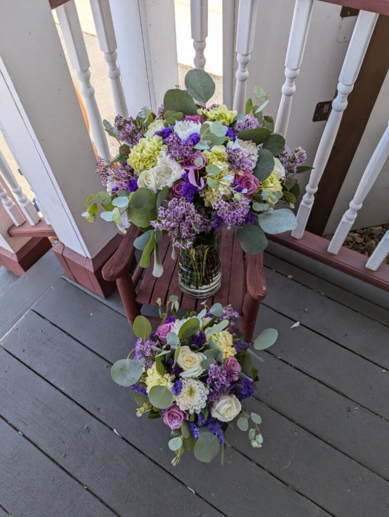 wild flower wedding bouquets 1