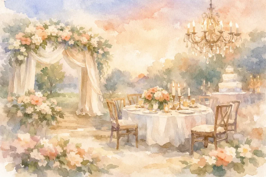How Event Rentals for Weddings Shape the Look