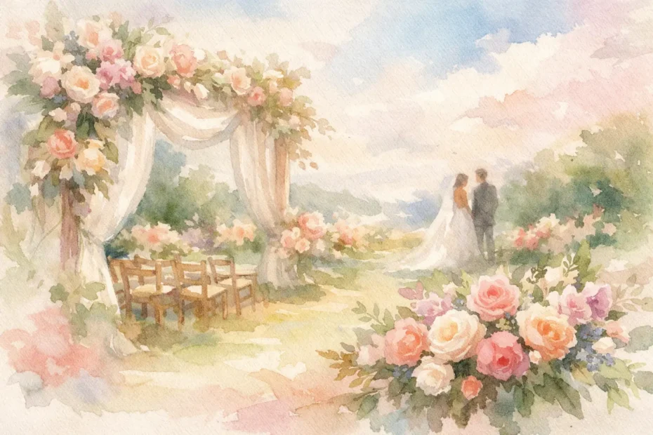 Planning Flowers for Outdoor Wedding Days