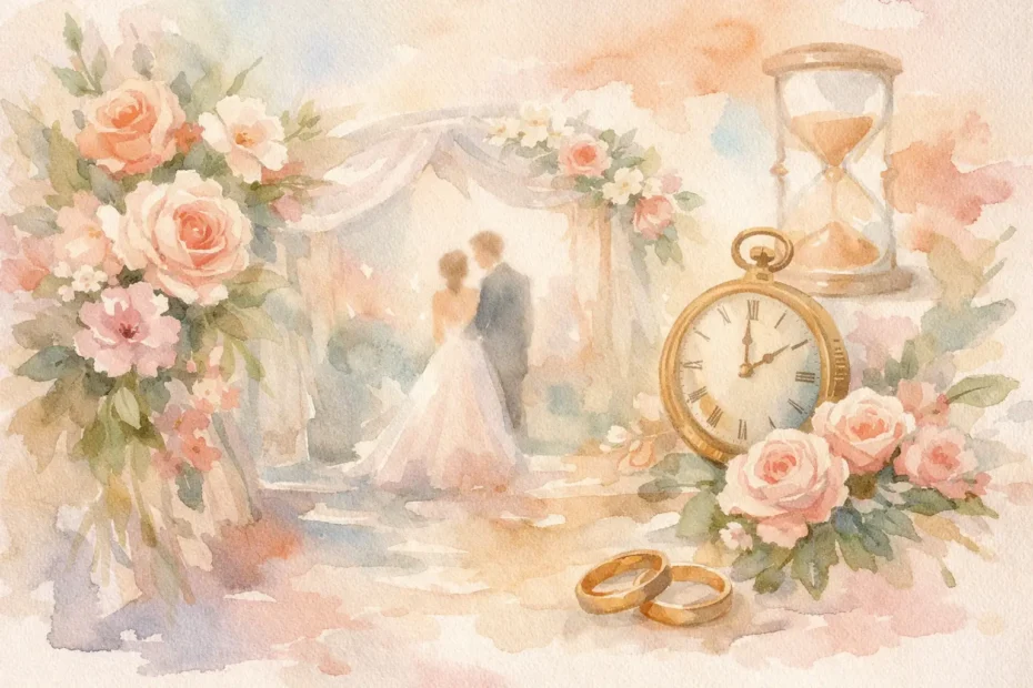 Wedding Flower Timeline for a Smooth Day