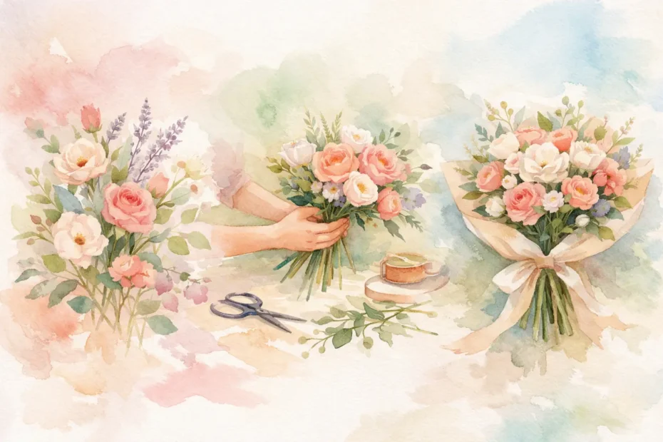 How the Custom Bouquet Process Works