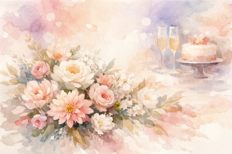 How to Style Flowers for Milestone Celebrations