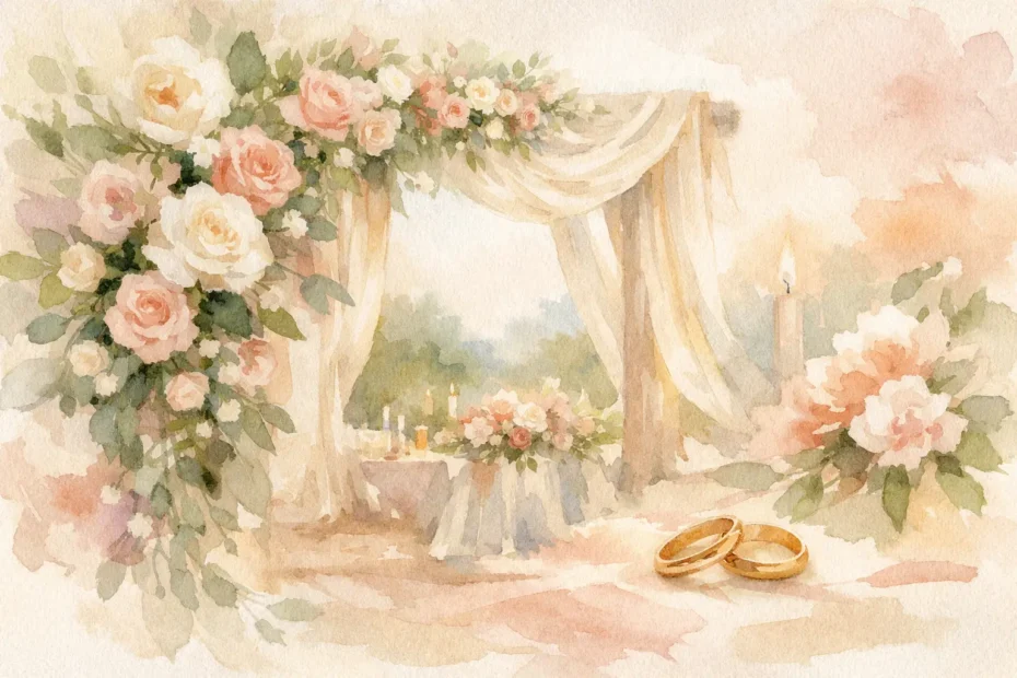 The Custom Wedding Floral Styling Process
