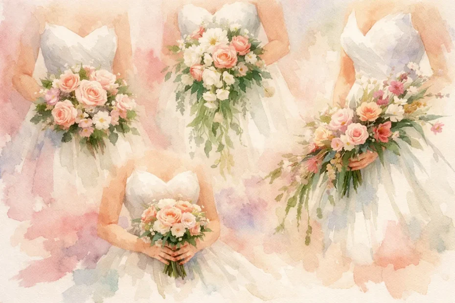 Top Bouquet Shapes for Brides to Consider