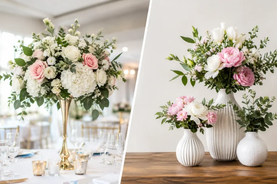 Floral Rentals Versus Purchased Decor for Weddings